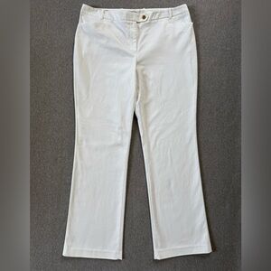 Calvin Klein white Modern Fit dress pants trousers women’s size‎ 12